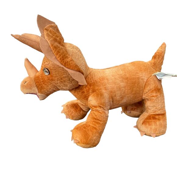 Build A Bear Dinosaur Triceratops Plush Stuffed Animal 2015 Retired BAB Toy READ - Picture 2 of 16
